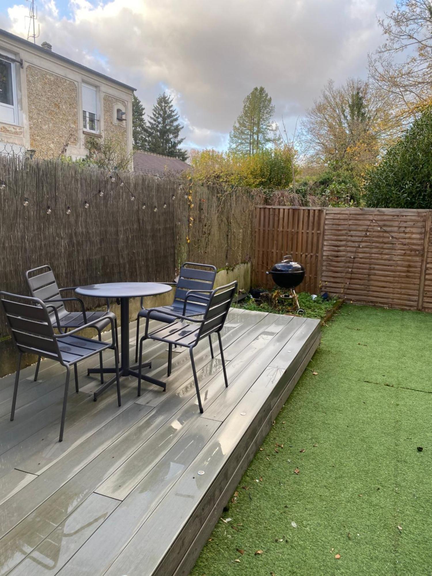 Appartement Cosy Avec Jardin A 10 Min De Disneyland Paris クイィー＝ポン＝ト＝ダム エクステリア 写真